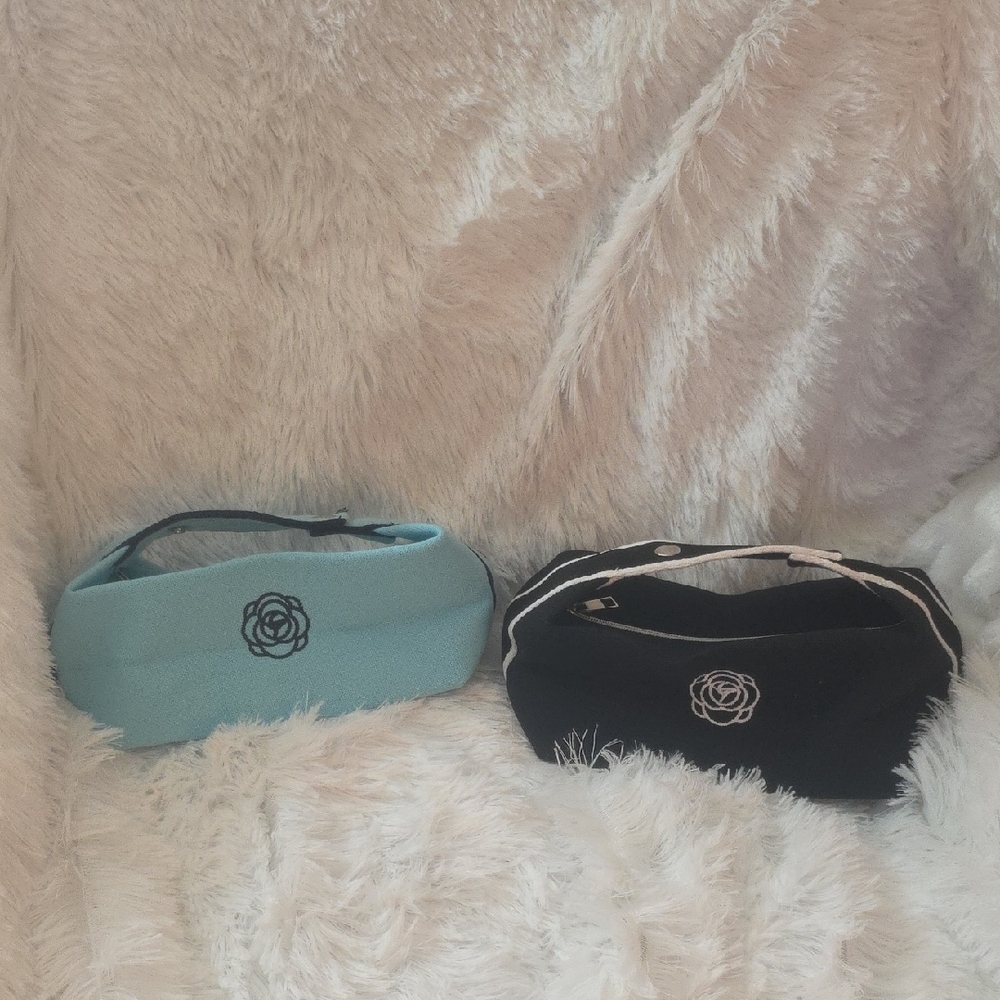Elegant Black and Blue Women's Bags
